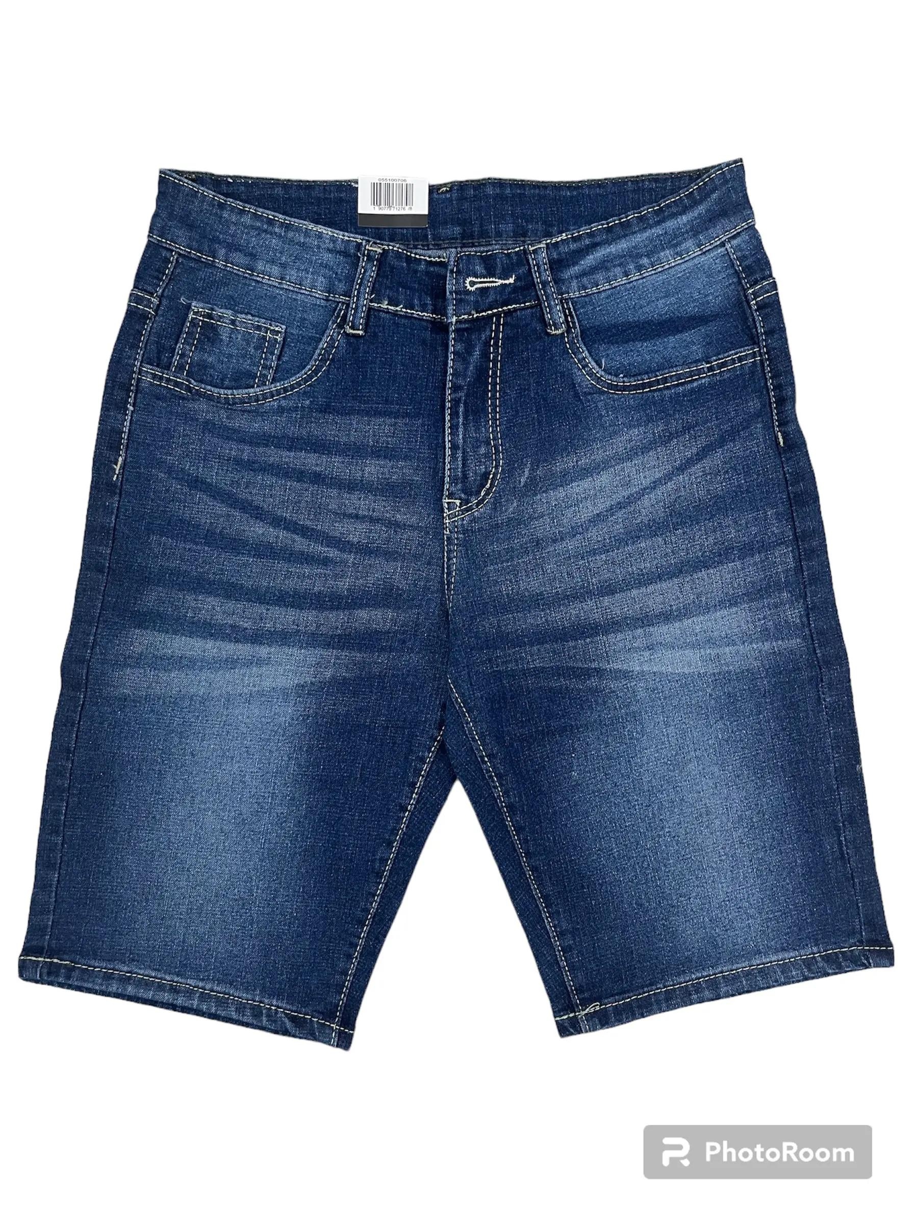 Quần sọt jean nam co giãn, quần short jean nam cao cấp, quần sọt jean nam ống rộng, jean nam big size