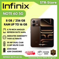 Gambar [Exclusive Creator] INFINIX NOTE 60 5G 8/256 GB GARANSI RESMI INFINIX NOTE 60 8/256 GB EXTENDED RAM UP TO 16 GB - Black dari STR STORE . Kota Tangerang 5 Tokopedia
