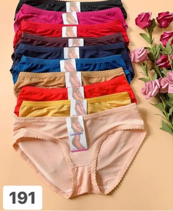 Combo 10 quần lót nữ thông hơi siêu mát size  45-70kg mã 191 7
