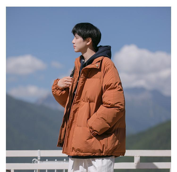 Product Introduction of [Official Genuine] Wolf Warrior Family 2024 New Cotton Jacket for Men Winter Lightweight Warm Down Cotton Coat Trendy Youth Boys Cold-Proof 26