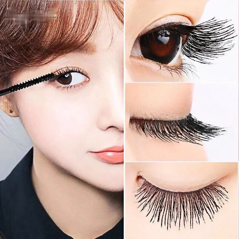 Mascara Làm Dày Và To Mắt Mascara Nối Mi Dạng Lỏng Chống Thấm Nước, Không Dễ lem, Đầu Cọ Mịn Tự Nhiên