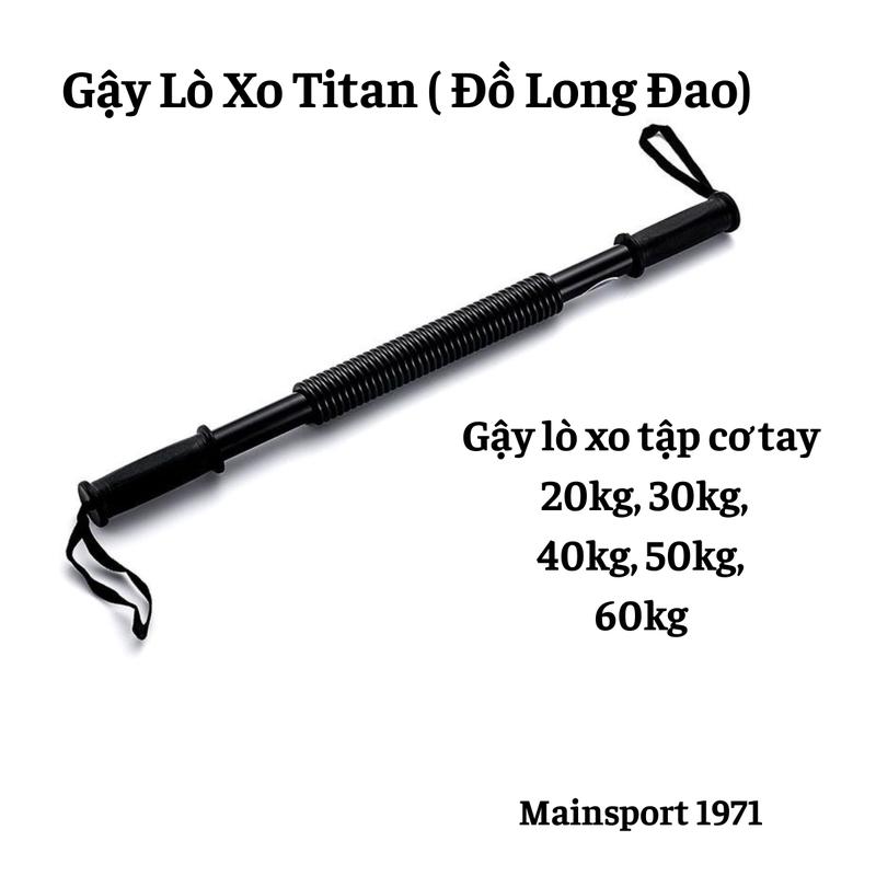  Gậy Bẻ Tập Cơ Tay Gậy Lò Xo Tập Cơ Vai Gym Lực 20kg-60kg đàn hồi tốt phù hợp luyện tập thể thao tại nhà - MainSport 1971 Bóp Tay Tập Tay Tập Thể Dục Tập Gym 