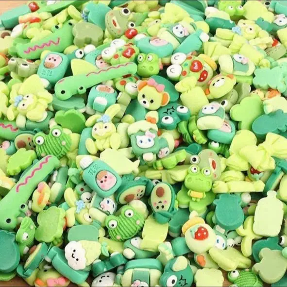 ￼[Tặng keo] Set charm loại 1, charm gắn nón bảo hiểm, trang trí bình nước, sổ tay, ốp điện thoại theo tone màu 7