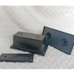 TATAKAN KAKI 2 PLASTIK WARNA HITAM UNTUK TROPHY / PIALA