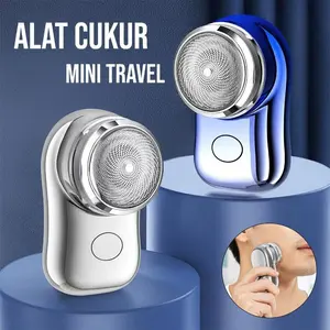 Alat Cukur Pria Untuk Jenggot Kumis Mini Portable Shaver USB Charging Pencukur Serbaguna TX-19