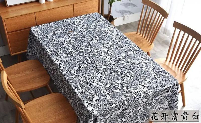 Product Introduction of Printed Bohemian Ethnic Fabric Cotton Linen By Meters for Dress Skirt Tablecloth Diy Sewing Vintage Cloth Breathable Soft Flower 35