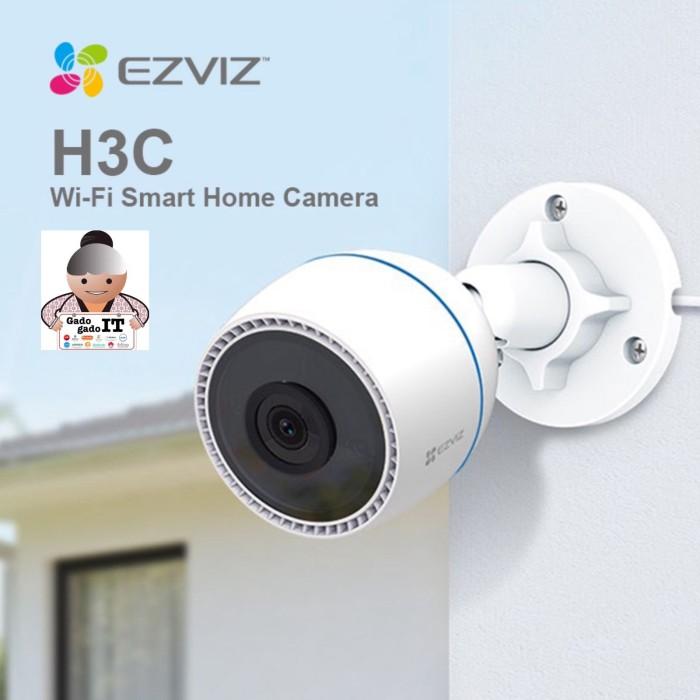 Gambar IP CAMERA OUTDOOR EZVIZ C3W KAMERA CCTV WIFI FULL HD 1080P WATERPROOF dari Gado Gado IT Kota Administrasi Jakarta Pusat Tokopedia