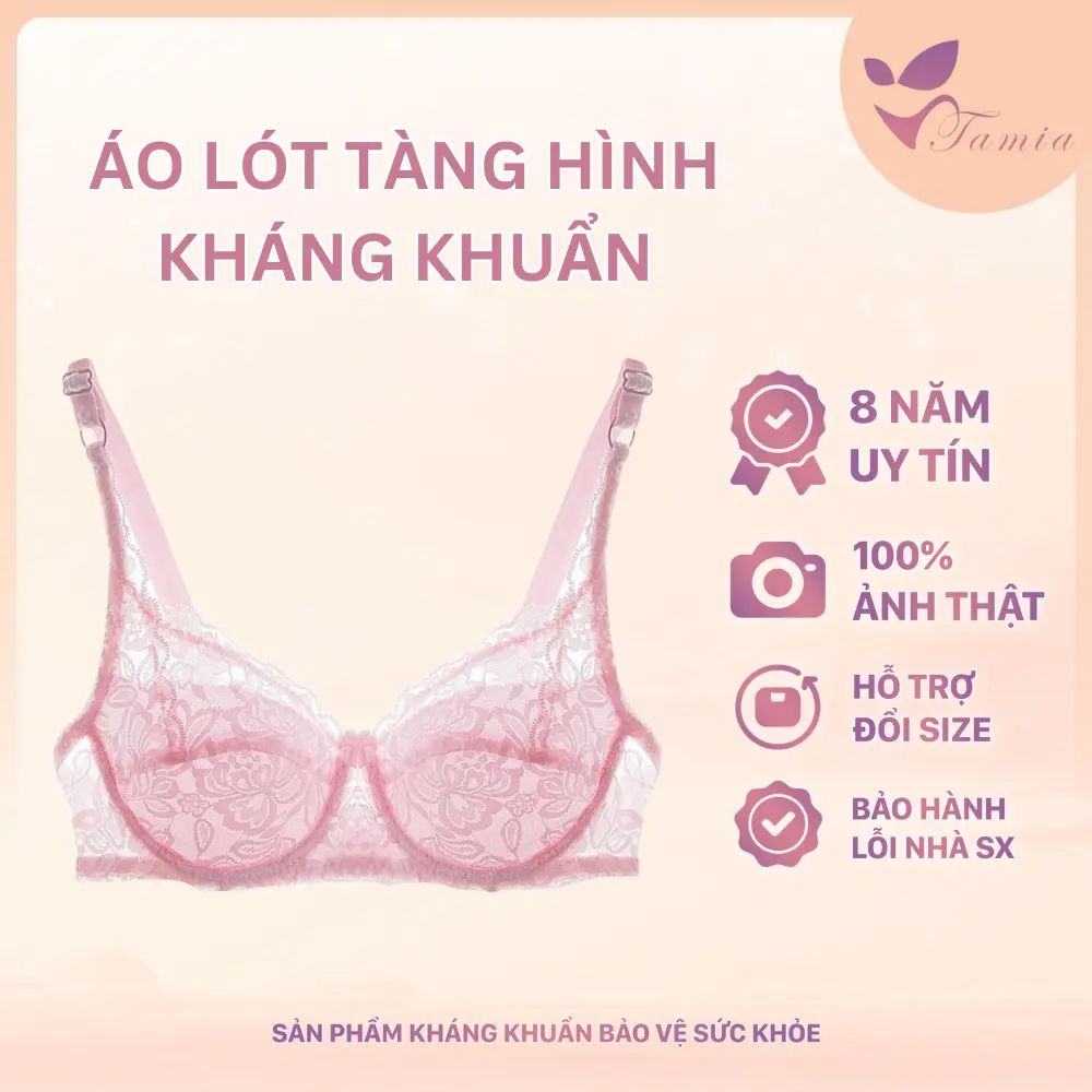 Áo Lót Tàng Hình Kháng Khuẩn TAMIA Nữ  Women