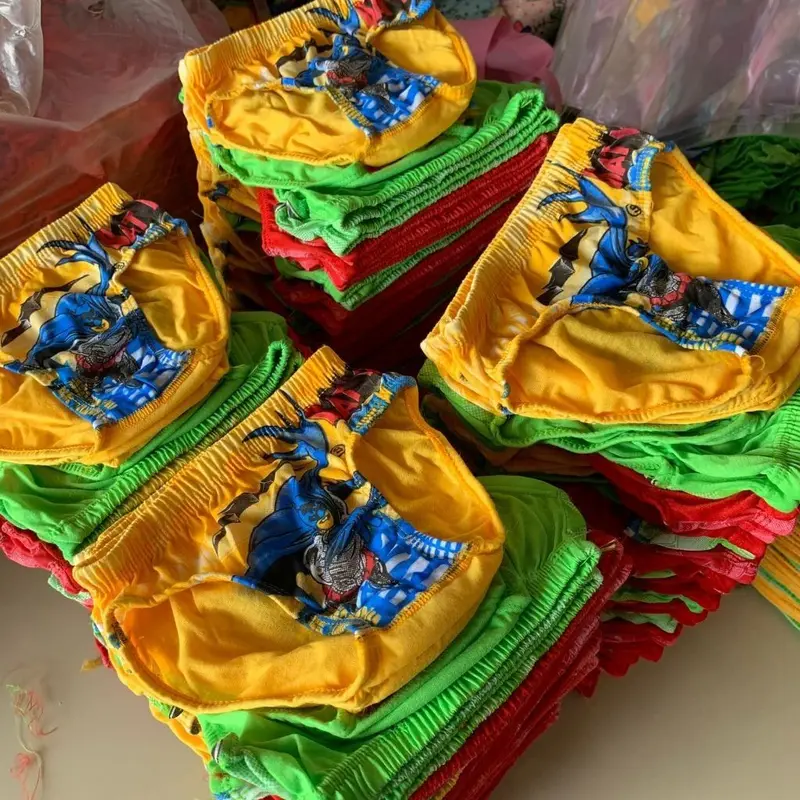 LUSINAN 12PCS Celana Dalam Anak Cowok Laki Laki KARAKTER HERO / CD Anak Cowok Kartun  / SIZE S M L XL GRIYO DALEMAN99 4