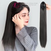 Gambar Ryuuta Wig Extension Ponytail Jepit Lurus Panjang Hitam Coklat - 55 cm, Light Brown dari Ryuuta Wig Mall Kota Administrasi Jakarta Utara 1 Tokopedia