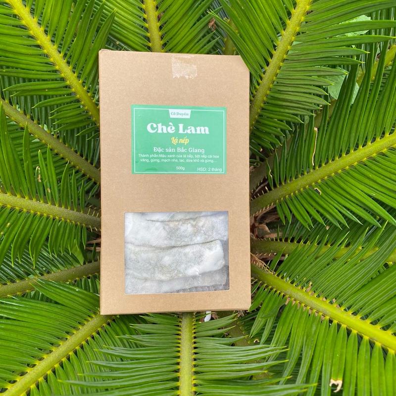 Chè lam  lá dứa 500g  và kẹo lạc 500g
