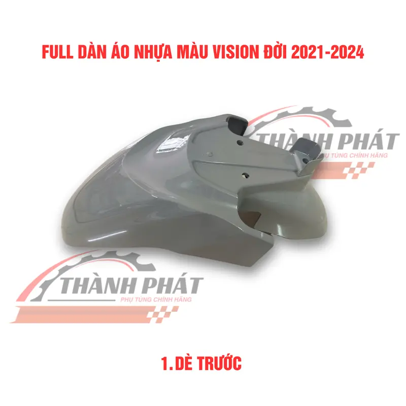 Dàn áo Vision Xám xi măng 2023 (bán lẻ từng món) zin hãng 1