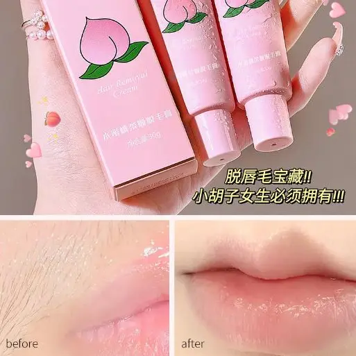 Kem tẩy lông Heyxi 30g Chiết xuất Trái Đào cho da mềm mịn
