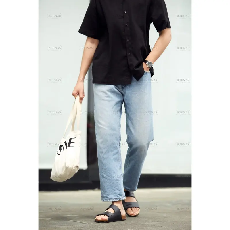 Dép đế trấu nam nữ BU04 unisex birken quai ngang Buenas - BU04 2