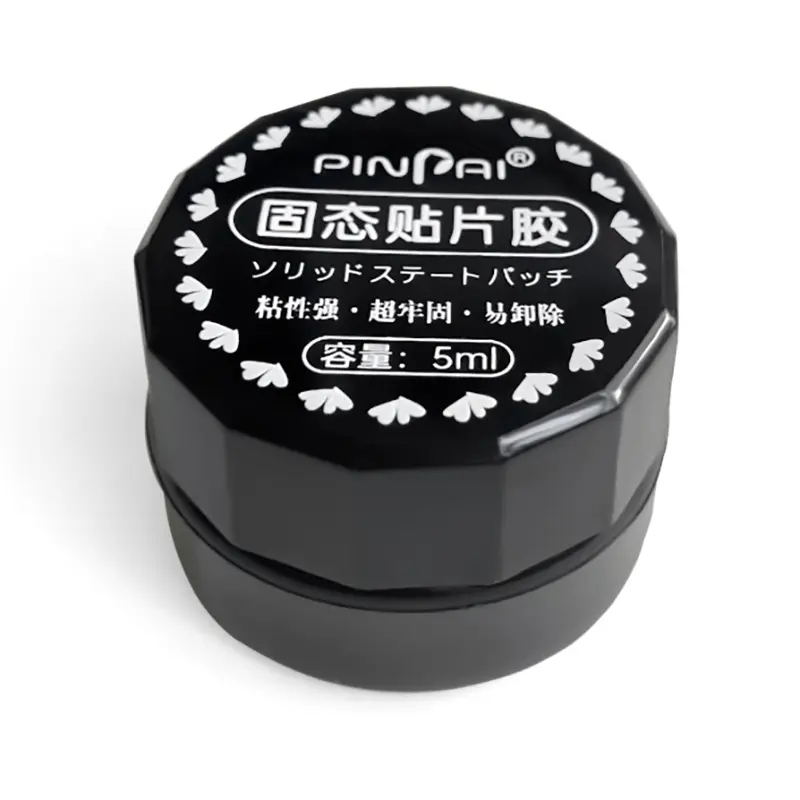 Bộ Gel Keo, Cho Móng Tay Gương Và Phấn, Với Cọ Lót Móng Tay, Gel Keo Dính Trong Suốt UV LED 6