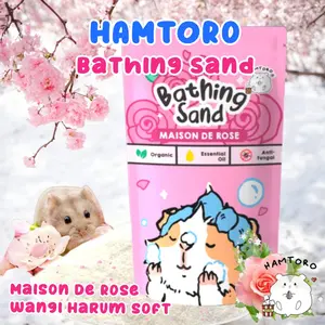 Hamtoro / Pasir Mandi Hamster / Hamster Bathing Sand / Pasir Wangi EXTRA BUNGA