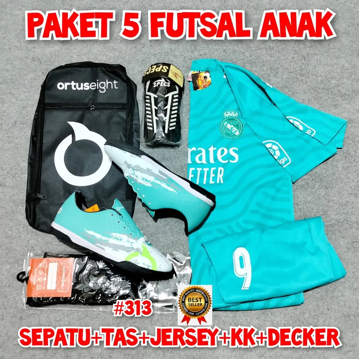 sepatu futsal anak junior Ortus cymera bestseller