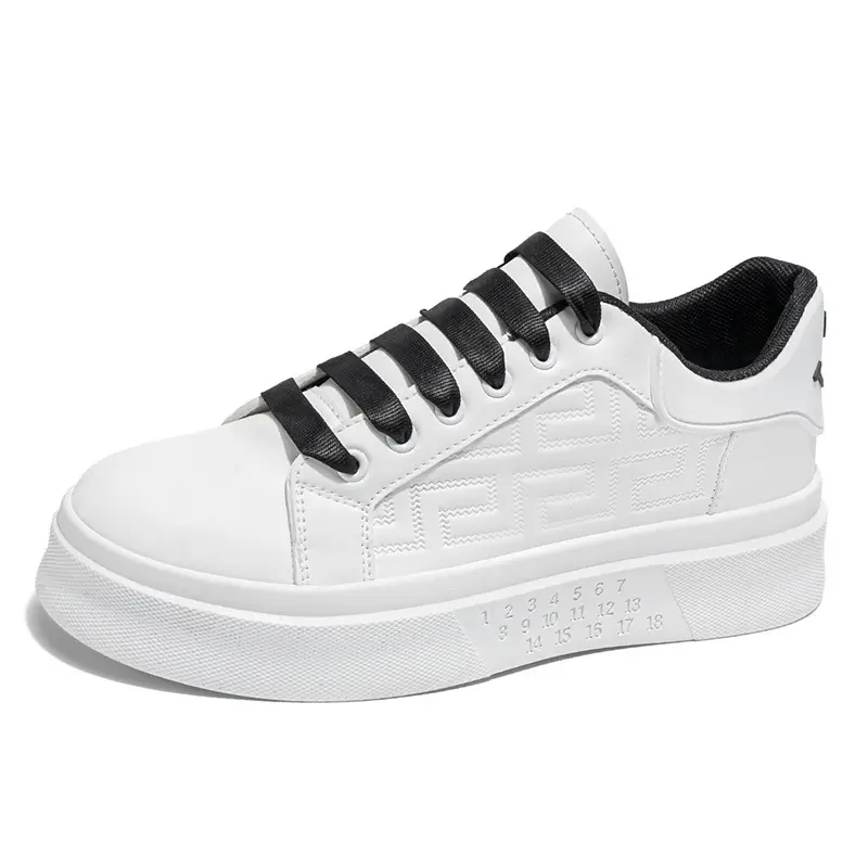 Giày thể thao nam phong cách trẻ trung năng động, thiết kế độc lạ, phối đồ cực đẹp Shoes Sneaker Đế Bằng: 3399D 4