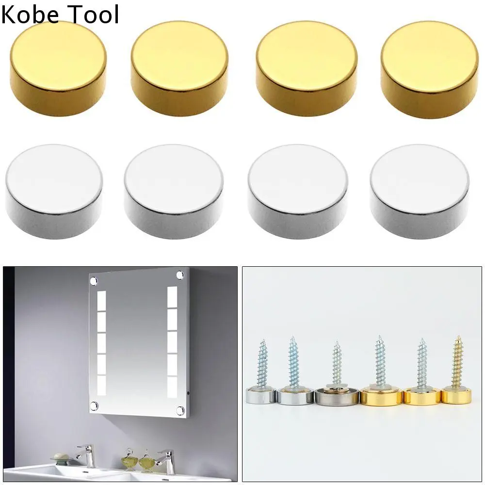 Useful Furniture Hardware Advertising Screws Nails Screws Decorative Cap Mirror Fixing Nails Mirror Fasteners Decoration Screw Covers