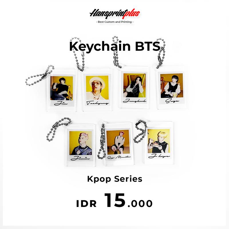keychain BTS ACRYLIC / Gantungan Kunci 0