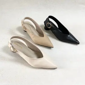 Wishlist Sandal Sepatu Pointed Heels Wanita 3cm Rayya