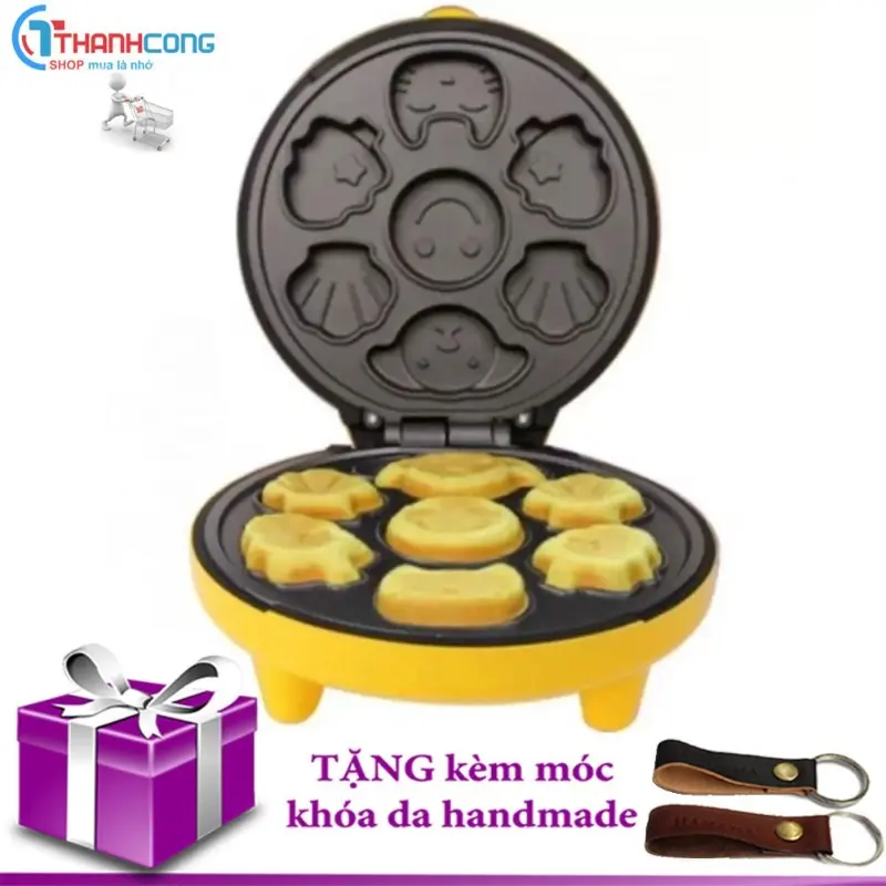 Máy nướng làm bánh mỳ 7 khuôn hình thú 2