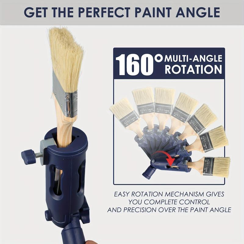 Paint Roller Extension Pole, Multi-angle Paint Brush Extension Tool, Hand Tool Accessories For High Ceilings 8