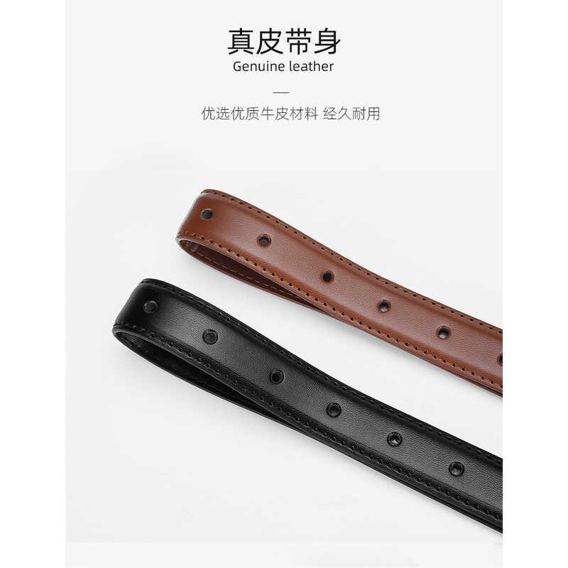 Product Introduction of New Fashion Elegant Belts for Jeans Clothing Accessories Thin Waistband Metal Buckle PU Leather Y2k Belt Women 2024 3