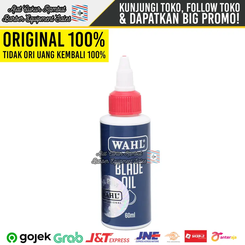 Minyak Pelumas Oli Oil Hair Clipper WAHL Original - 60 ml 0