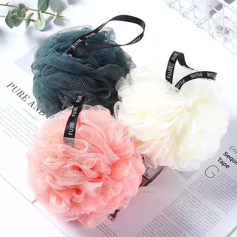 202550   Large Bath Sponge Bath Ball Cute Bathing Foam Bath Supplies Bath Flower Bath Towel