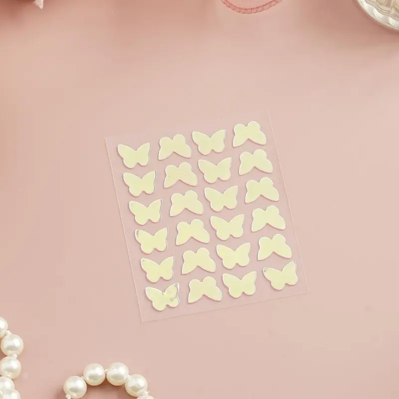 216PCS/112PCS/72PCS Laser Butterfly Acne Patch Invisible Acne Pimple Cover Patch Makeup Stickers 2