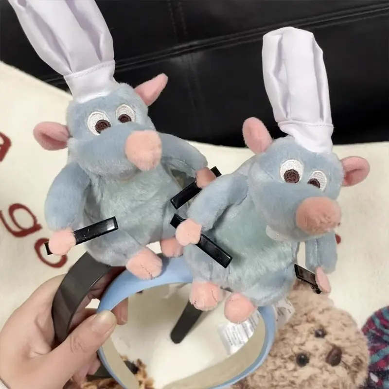Kẹp Băng Đô Búp Bê, Vui Nhộn, Phụ Kiện Tóc Búp Bê Xấu Xí, Băng Đô Búp Bê Chuột Nhồi Bông Đồ Chơi Băng Đô Vui Nhộn 5