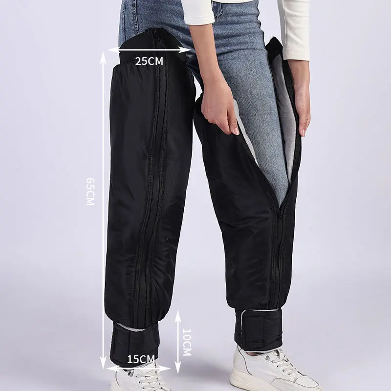 Áo Gió Xe Điện Bộ Đồ Đi Xe Đạp Chéo, Nâng Cấp, Lót Lông Cừu Mùa Đông, Dày Dặn, Chống Thấm Nước, Đệm Đầu Gối, Chống Lạnh, Thích Hợp Cho Xe Máy, Chống Gió 8