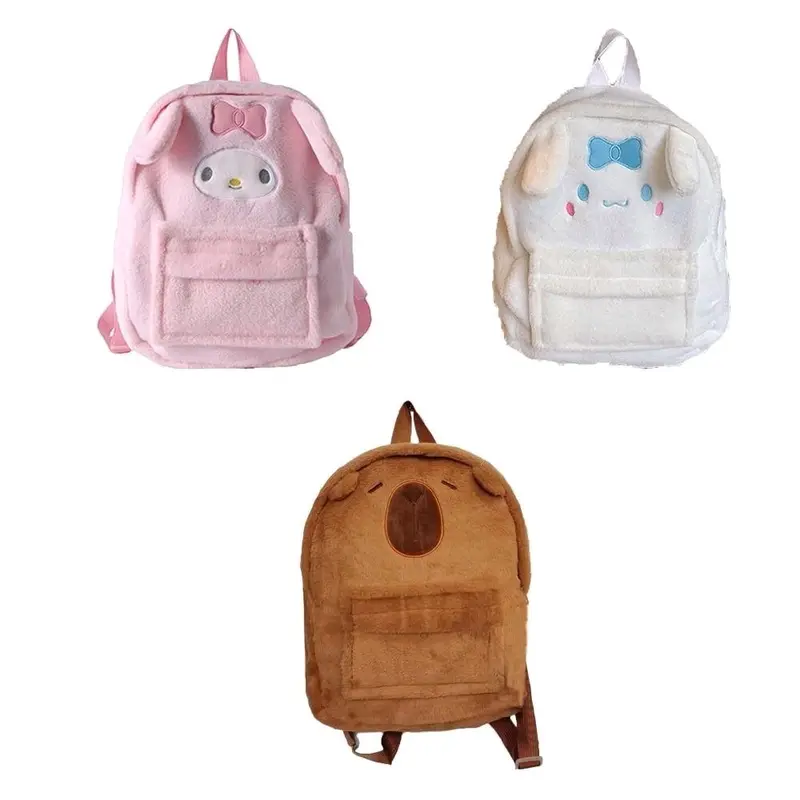 túi đeo vai Capybara sang trọng DALTON, Ba lô sang trọng Melody Cinnamoroll dung tích lớn, Túi xách 4