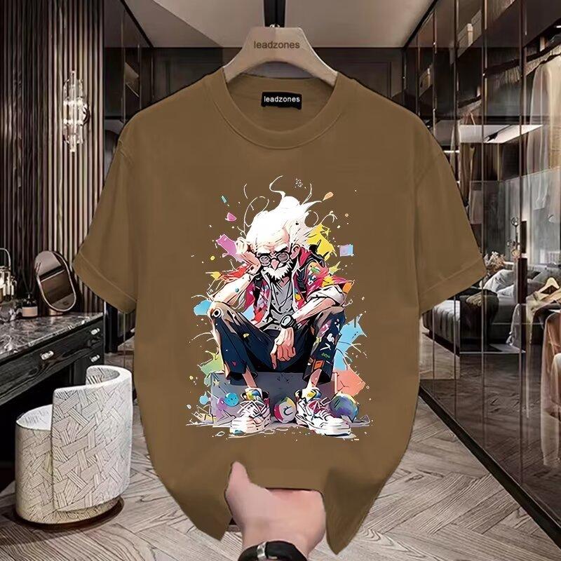 Product Introduction of Áo Thun Ngắn Tay Thương Hiệu Thời Trang Ins, Dành Cho Nam Giới, Phong Cách Hip Hop Châu Âu Và Mỹ, Áo Mặc Bên Trong Áo Lớp Cơ Sở Cổ Tròn, Hàng Mới Về 2024, Thích Hợp Cho Mùa Hè Menswear 2