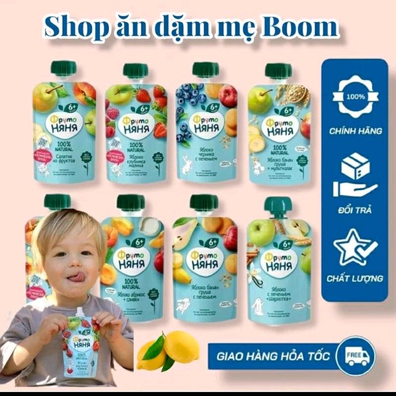 Hoa quả nghiền dinh dưỡng Fruto cho bé từ 5m