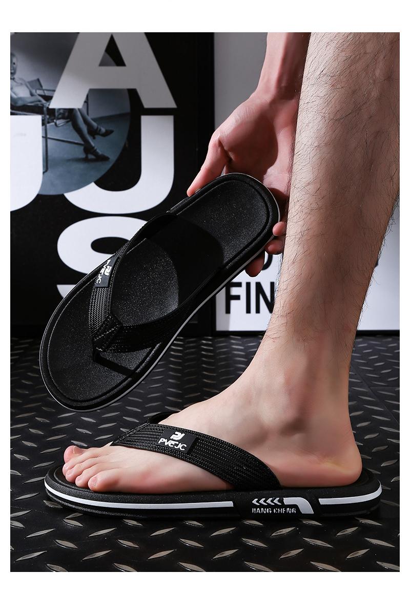 Product Introduction of Men's Summer Flip Flops Outdoor Anti-Odor Non-Slip 2025 New Wear-Resistant Outdoor Sports 3