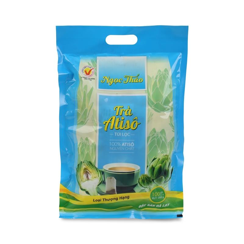  Trà Atiso túi lọc Ngọc Thảo Đà Lạt gói 100 túi loại thượng hạng thanh nhiêt mát cơ thể giúp làm đẹp da 