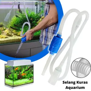 Alat Kuras Aquarium Aquascape Sifon Shipon Selang Penyedot Kotoran Air
