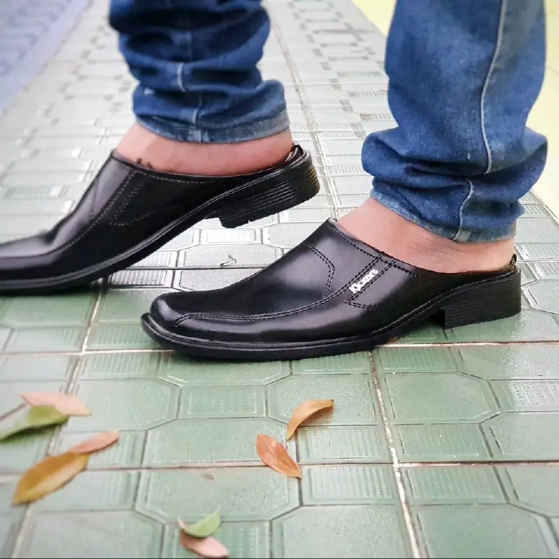 Sepatu Kickers Bustong Pantofel Formal Pria Shoes READY UKURAN BESAR JUMBO BIG SIZE 45 46 47 2