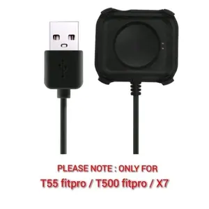 Kabel Charger Cas Smartwatch T55 T500 X7 Fitpro Original