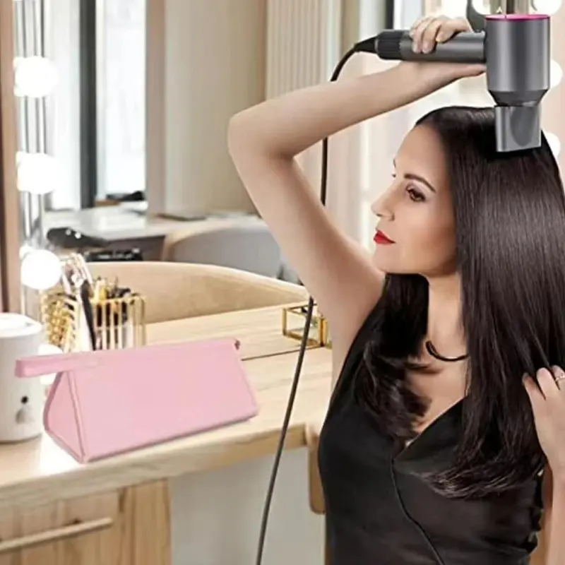 Hair Dryer Storage Bag, 1 Count Portable Hair Dryer Storage Bag, Hair Curler Storage Bag, Curling Iron Storage Bag, Home Organizer for Bathroom 3