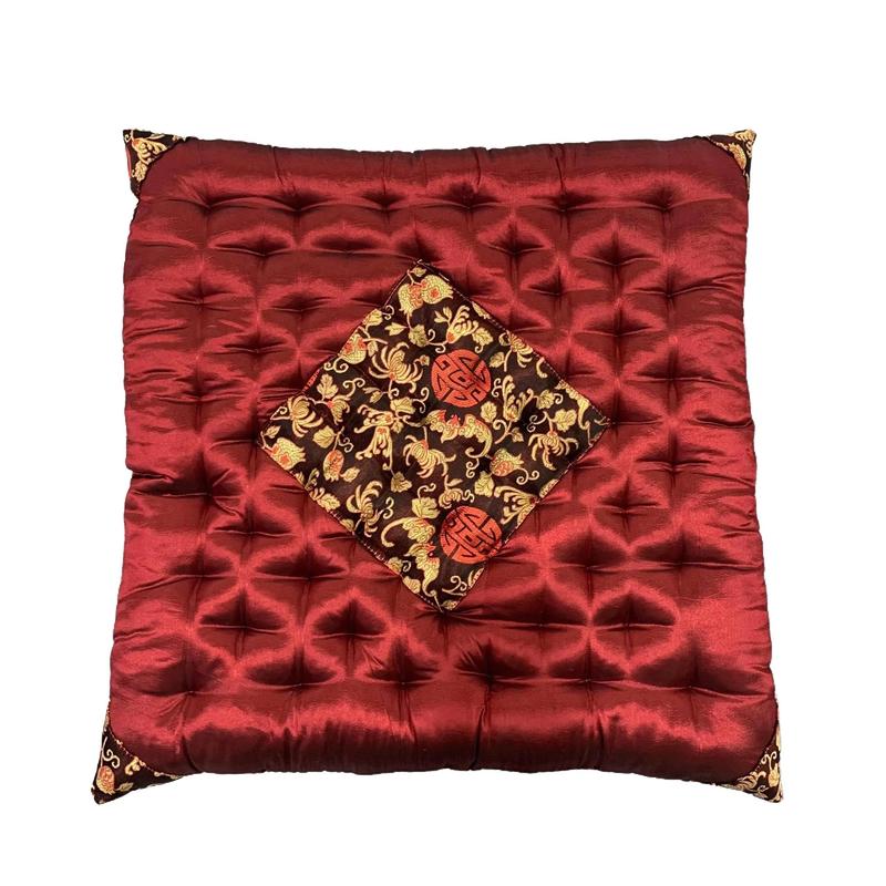 Đệm gấm ngồi bệt, đệm ngồi thiền 50x50cm dùng làm lót ghế, tựa lưng các bộ bàn ghế gỗ, decor quán ăn, nhà hàng, khách sạn, ngồi bệt quán cafe cực chill dem ghe