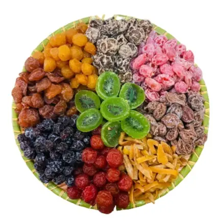 Hộp 500g Ô mai Xí muội mix 9 vị - Loại đặc biệt