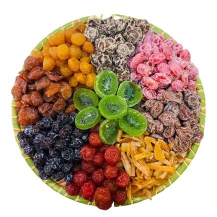 Hộp 500g Ô mai Xí muội mix 9 vị - Loại đặc biệt