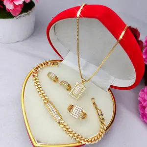 Set Aksesoris Fashion Wanita Dewasa Xuping Lengkap Satu Set tanpa box