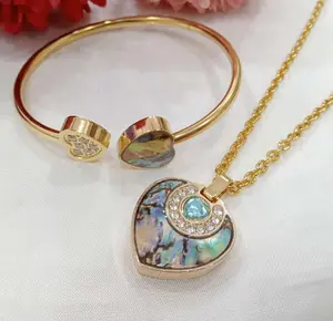 (PROMO TERBARU) 1 SET Kalung Kesehatan Quantum Pendant Permata Bio Energy - Gelang + Kalung+ Box + Sertifikat Card Original - COD [ Bayar di Tempat]