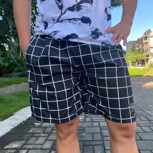 Celana Pendek Pria Katoku Motif Kotak Karet Pinggang Elastis / Celana Pendek Kolor Pria Remaja Dewasa Short Pants Boxer Motif Square Celana Garis Cowok Santai Celana Tartan / Celana Distro / Celana Boxer Pendek Unisex Pria Wanita kantong katun