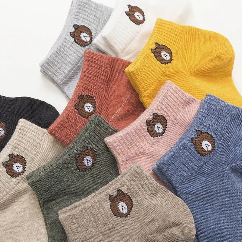 LL01 - Kaos Kaki Beruang Bear Pendek Mata Kaki 5