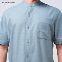 Gambar Bombboogie Kemeja Koko Pria Turan Sage Green 22922B5SA - S dari Bombboogie Kota Bandung 4 Tokopedia